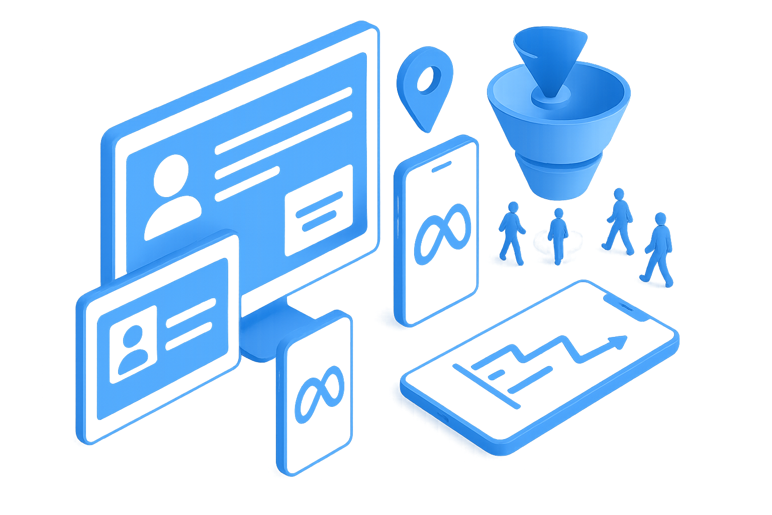 Cloud Contact Center Illustration